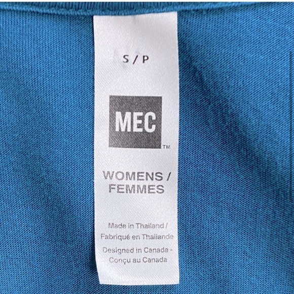 Mountain Equipment Co Op Teal Long Sleeve Crew Neck Lind Sleeve Layer Shirt S - Picture 3 of 13